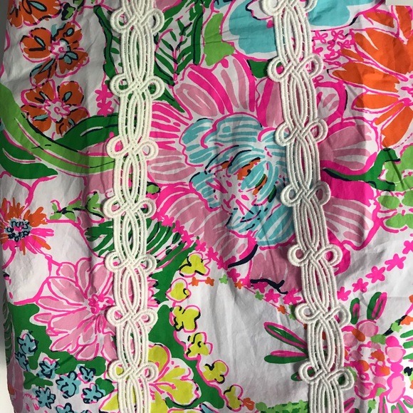 Lilly Pulitzer Nosey Posey Shift Dress sz. 6 - Picture 2 of 4
